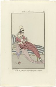 Journal des Dames et des Modes، Costumes Parisiens، 1914، No. 162: Gabardin (...) بواسطة مجهول