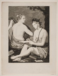 Terpsichore et Kalliope بواسطة جيرهارد لودفيج لاده