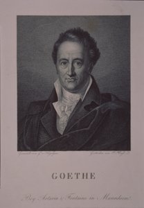 صورة للمؤلف يوهان فولفجانج فون جوته 1749-1832 بواسطة Gerhard von Kügelgen
