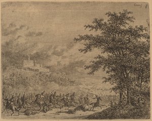The Affair near Konigstein (L'Affaire pres de Koenigstein) [الصفحة اليمنى]