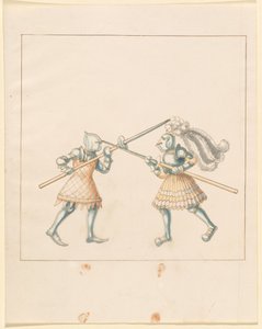 Freydal ، The Book of Jousts and Tournament of Emperor Maximilian I: Combats on Foot (Jousts) (Volume III): Plate 149