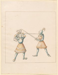 Freydal ، The Book of Jousts and Tournament of Emperor Maximilian I: Combats on Foot (Jousts) (Volume III): Plate 162