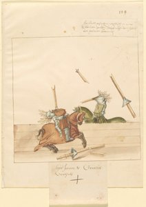Joust الايطالية السلام بواسطة القرن السادس عشر الألماني