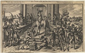 شقيق الحمار بالمال ، في وقت مبكر 17th cen.