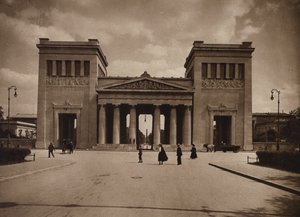 ميونيخ/ميونيخ: بروبيلاين (صورة فوتوغرافية بالأبيض والأسود)