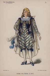 Achaz von Solms ، من Der Generalfeldoberst بواسطة Ernst von Wildenbruch (color litho) بواسطة المدرسة الألمانية