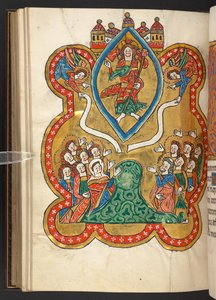 يضيف. 60629 ، f.103v الصعود (ورق) بواسطة المدرسة الألمانية