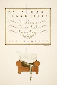 إعلان لـ"باتشاري سيغاريتن"، من ستايل، حائط 1922 (طبعة بوخوار) بواسطة المدرسة الألمانية