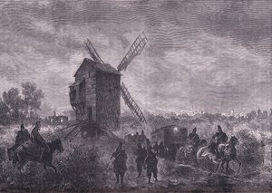 قبل أورليانز ، نشر Cassells History of the War بين فرنسا وألمانيا بواسطة Cassell and Company Limited ، c1890 (litho) بواسطة المدرسة الألمانية