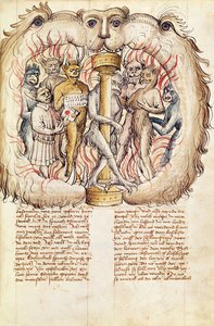 بيليال والشياطين ، من "Proces de Belial de J. de Therano" بقلم أنطونيوس روتل دي بارمنشينجن ، 1450 بواسطة المدرسة الألمانية