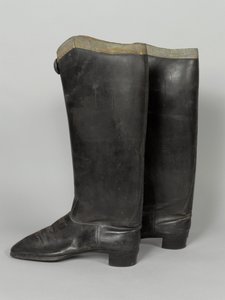 Boots, 3rd von Zieten Hussars, worn by HRH The Duke of Connaught, pre-1914 (boot) بواسطة المدرسة الألمانية