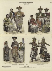 أزياء سيلانية ، 1880