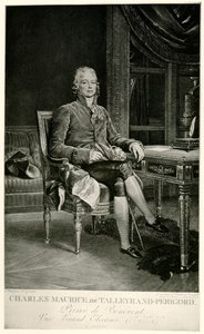 تشارلز موريس دوق Talleyrand-Périgord بواسطة المدرسة الألمانية