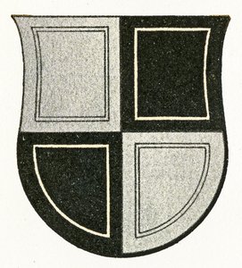 شعار Zollern (Hechingen) ، c.1898 بواسطة المدرسة الألمانية