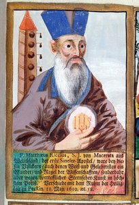 الأب ماتيو ريتشي (1552-1610) في زي الماندرين بواسطة المدرسة الألمانية