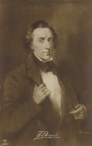 فريدريك شوبان ، ملحن وعازف بيانو بولندي (1810-1849) بواسطة المدرسة الألمانية