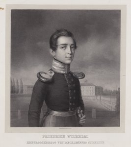 Frederick William, Hereditary Grand Duke of Mecklenburg-Strelitz (litho) بواسطة المدرسة الألمانية