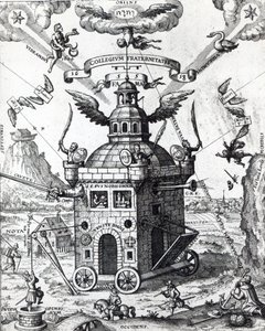 صورة لأخوية الكلية في الشهرة بقلم ثيوفيلوس شويغهاردت ، 1618 بواسطة المدرسة الألمانية