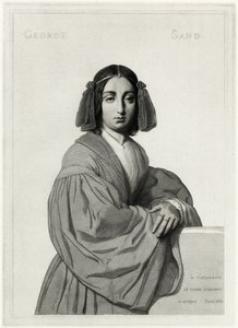 جورج ساند ، 1884-1890 بواسطة المدرسة الألمانية