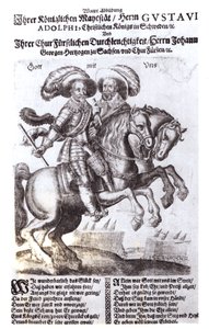 غوستافوس أدولفوس الثاني (1594-1632) وجوستافوس أدولفوس الرابع (1778-1837) ، ملوك السويد بواسطة المدرسة الألمانية