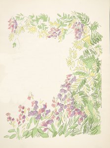 رسم توضيحي من Styl ، pub 1922 (طباعة pochoir) بواسطة المدرسة الألمانية