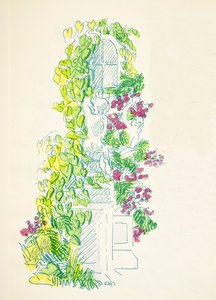 رسم توضيحي من Styl ، pub 1922 (طباعة pochoir) بواسطة المدرسة الألمانية