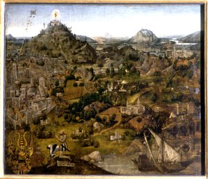 القدس والمقدسات ، 1501-55 بواسطة المدرسة الألمانية