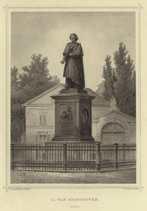 L van Beethoven، Bonn بواسطة المدرسة الألمانية