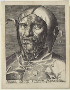 رأس كبير من Jester ، c.1600 بواسطة المدرسة الألمانية
