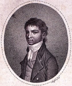 لويس فان بيتهوفن (1712-1773) نقش شيفنر (ميزوتينت) بواسطة المدرسة الألمانية