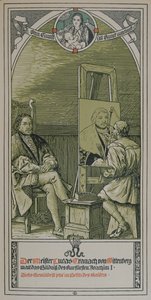 لوحة لوكاس كراناش ج. 1520-30 صورة ليواكيم الأول نيستور ، ناخب براندنبورغ ، 1906 بواسطة المدرسة الألمانية