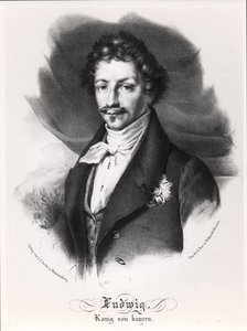 لودفيج الأول من بافاريا (25 أغسطس 1786 - 29 فبراير 1868) بواسطة المدرسة الألمانية