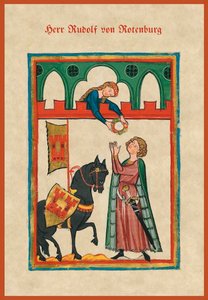 كتاب الأغاني في القرون الوسطى (الرق) بواسطة المدرسة الألمانية