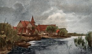 Nieuwkerk (التصوير الفوتوغرافي الملون) بواسطة المدرسة الألمانية
