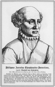Auriolus Philip Theophrastus Paracelsus (نقش) بواسطة المدرسة الألمانية
