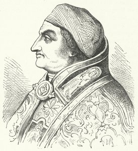 Pope Pius II (engraving) بواسطة المدرسة الألمانية