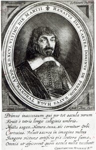 صورة رينيه ديكارت 1644 بواسطة المدرسة الألمانية