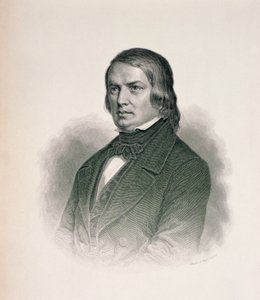 صورة روبرت شومان (1810-56) بواسطة المدرسة الألمانية