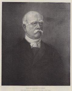 Prince Otto Eduard Leopold von Bismarck (engraving) بواسطة المدرسة الألمانية