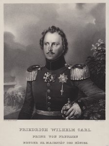 Prince Wilhelm of Prussia (1783-1851), brother of King Frederick William III (litho) بواسطة المدرسة الألمانية