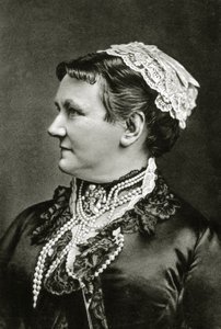الملكة كارولا من ساكسونيا حوالي عام 1890 (صورة ب / ث) بواسطة المدرسة الألمانية