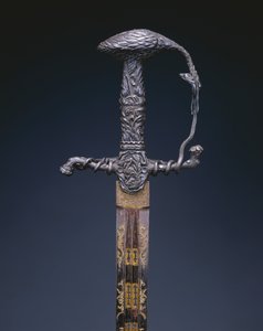 Rapier ، ج .1630-50 بواسطة المدرسة الألمانية