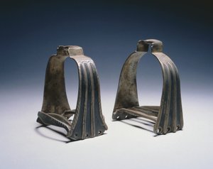 الرِّكاب ، ج. 1525-1550 (فولاذ بطلاء أسود حديث) بواسطة المدرسة الألمانية