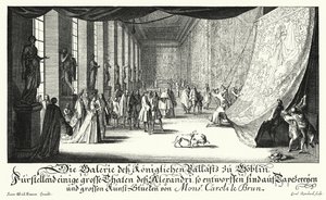 The Galerie des Gobelins ، باريس (نقش) بواسطة المدرسة الألمانية