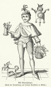 إلى Eulenspiegel (النقش) بواسطة المدرسة الألمانية