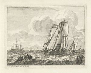 السفن الشراعية وقارب التجديف في المياه المفتوحة Seascapes with Ships (عنوان المسلسل)