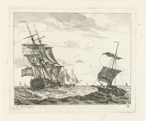 السفن الشراعية في البحر المضطرب Seascapes with Ships (عنوان المسلسل)