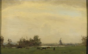 مرج المناظر الطبيعية على Spaarne