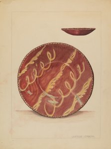 لوحة ، ج. 1936. بواسطة جيرترود ليمبيرج