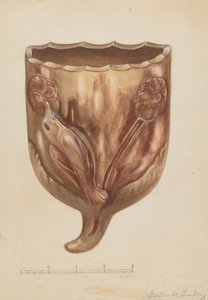 الجيب الجداري للزهور ، ج. 1936. بواسطة جيرترود ليمبيرج